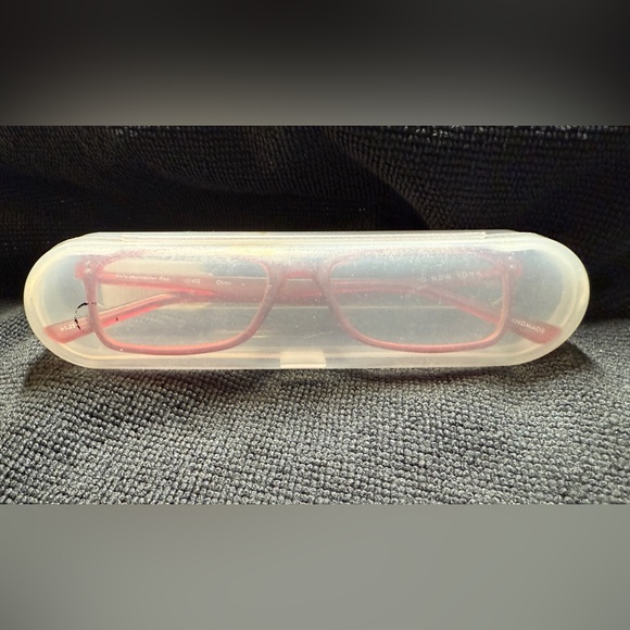 Scojo New York Gels Manhattan Reading Glasses 1.25 MATTE RED - Picture 9 of 9
